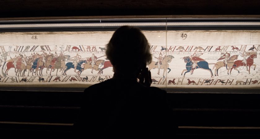 Exposition de la tapisserie de Bayeux au British Museum