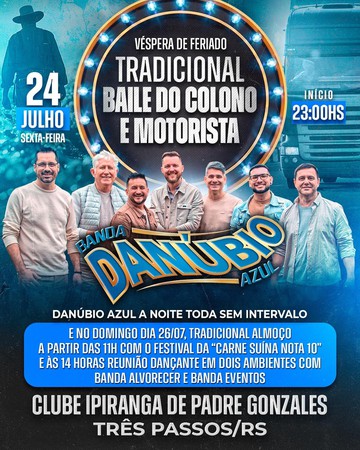 Baile do Colono e Motorista e Festival da Carne Suína