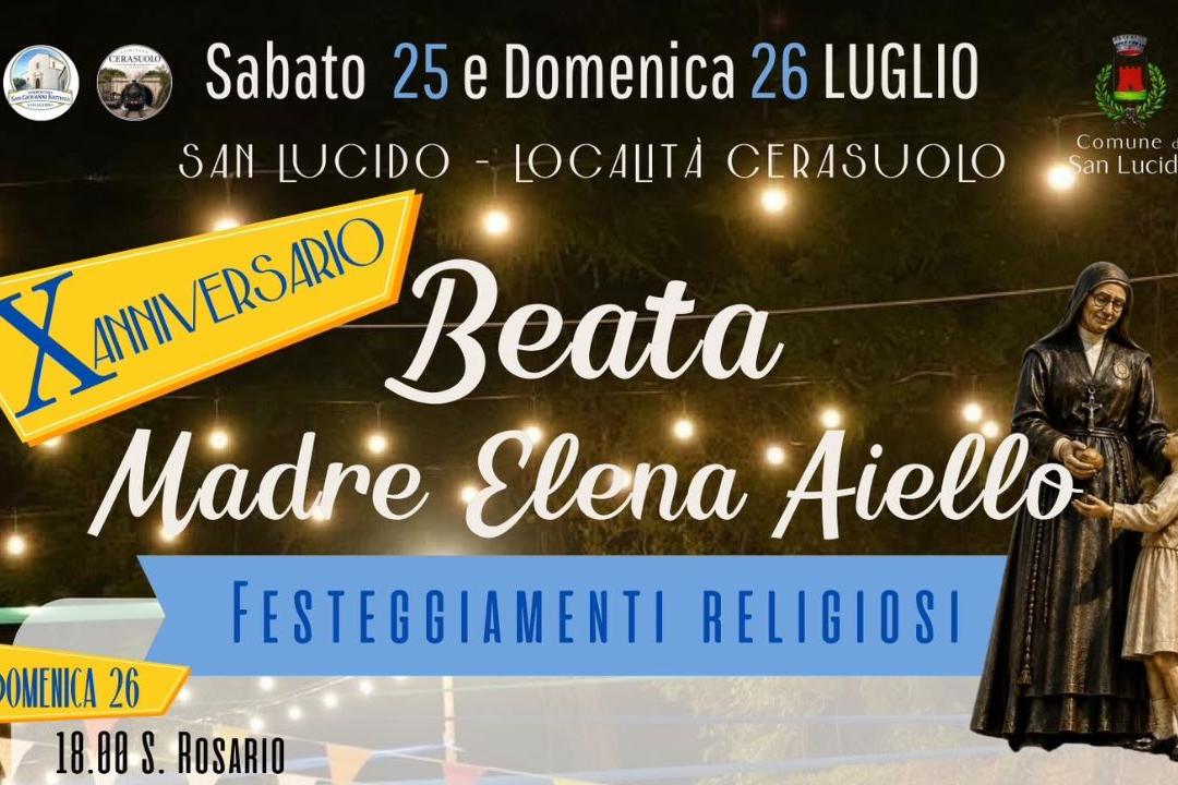 Festa della Beata Elena Aiello