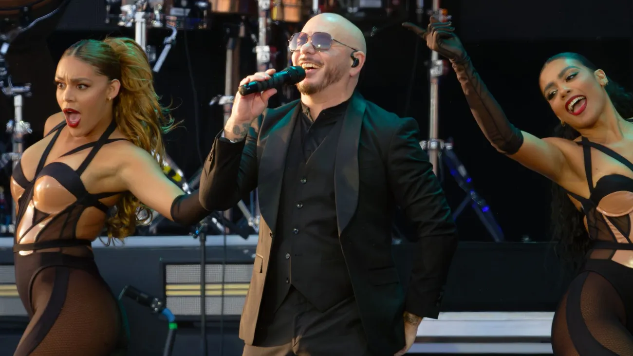 Open-Air-Konzert mit Pitbull (I'm Back-Tour)