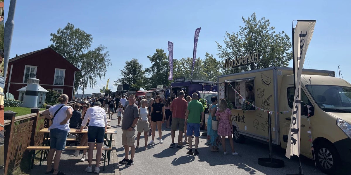 Foodtruck-festivalen i Mariefred