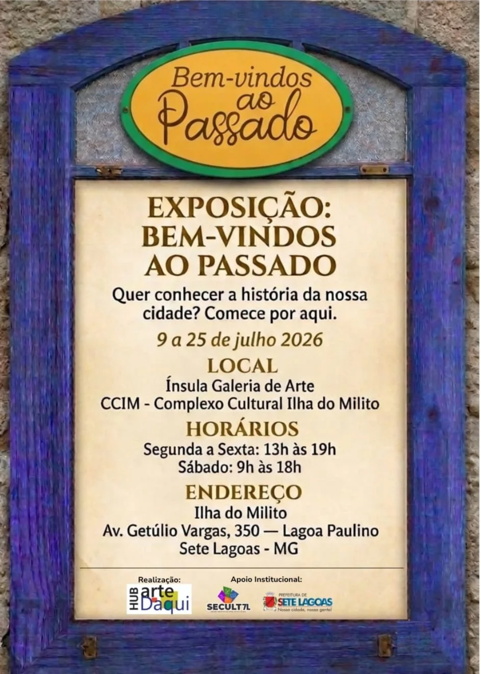 Bem-vindos ao Passado