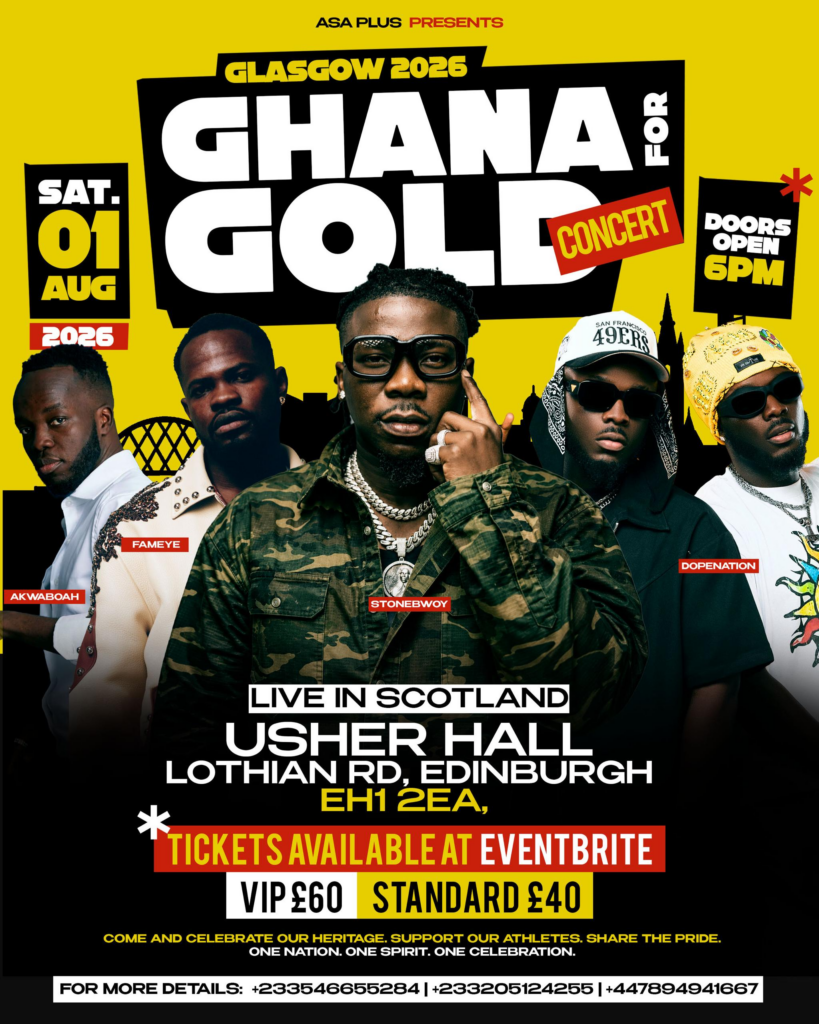 ‘Ghana for Gold’ Concert - Edinburgh