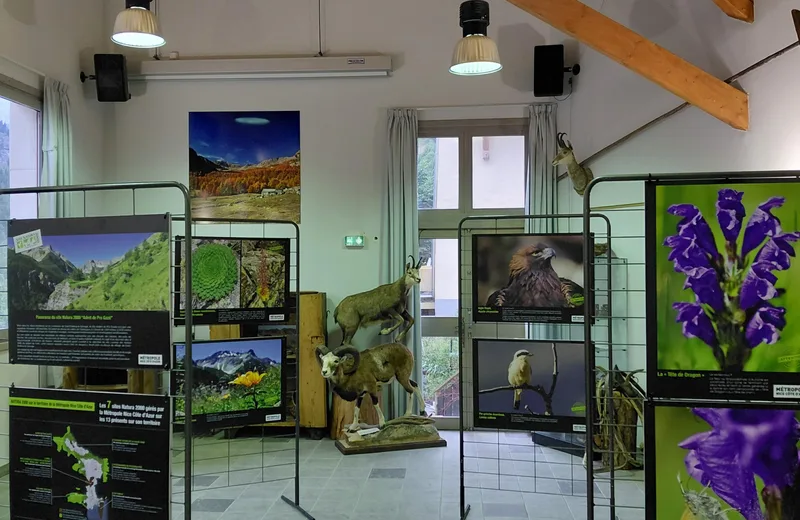Exposition Natura 2000 en Haute Tinée