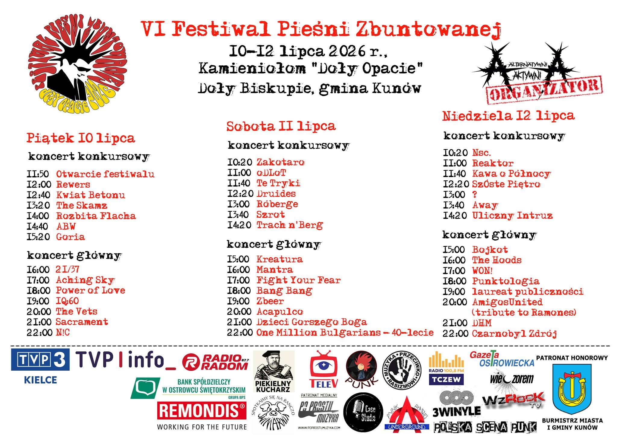 VI Festiwal Pieśni Zbuntowanej