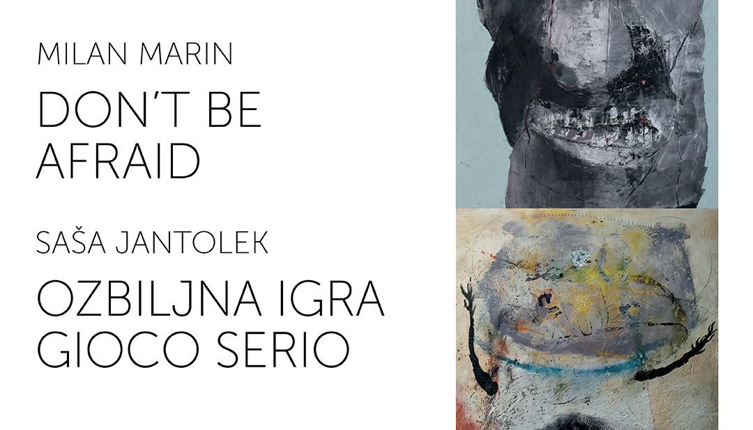 Zajednička izložba Milana Marina i Saše Jantoleka