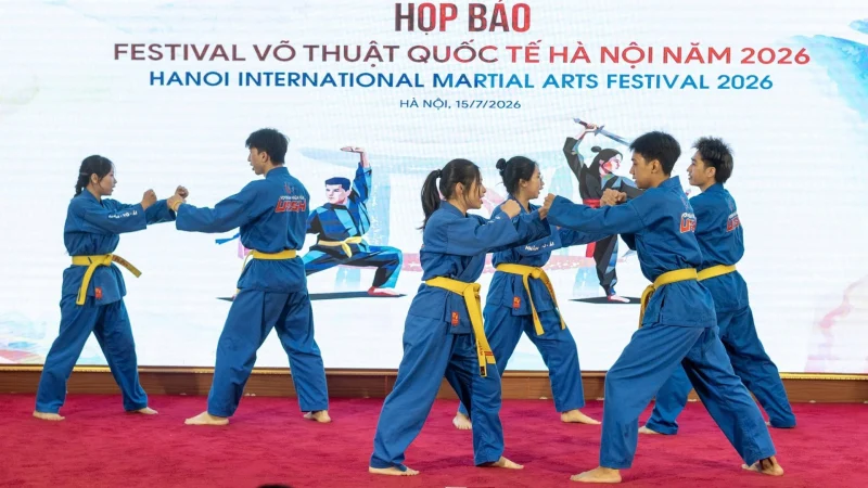 Festival Võ thuật quốc tế Hà Nội 2026