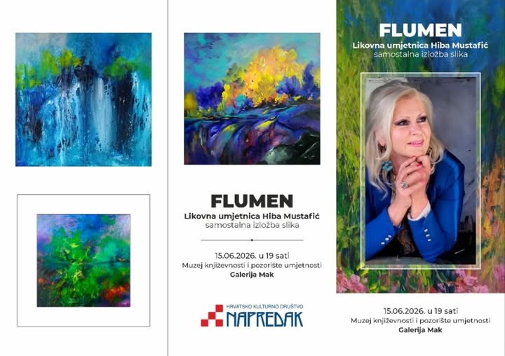 Izložba „Flumen“ Hibe Mustafić