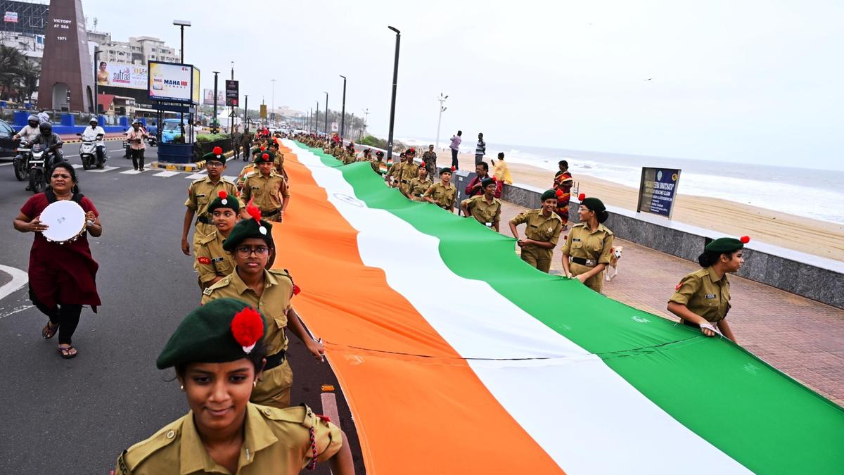 Har Ghar Tiranga rally