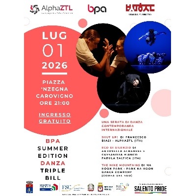BPA Summer Edition 2026 - Brindisi Performing Arts Festival