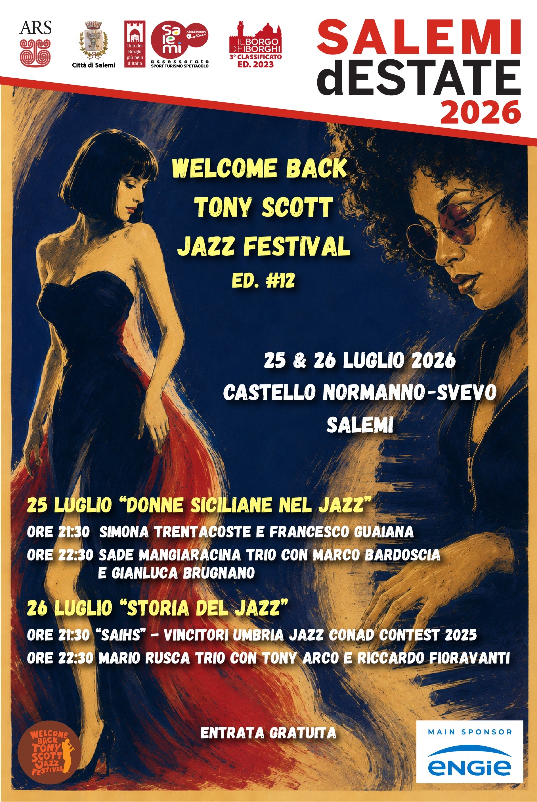 Welcome Back Tony Scott Jazz Festival