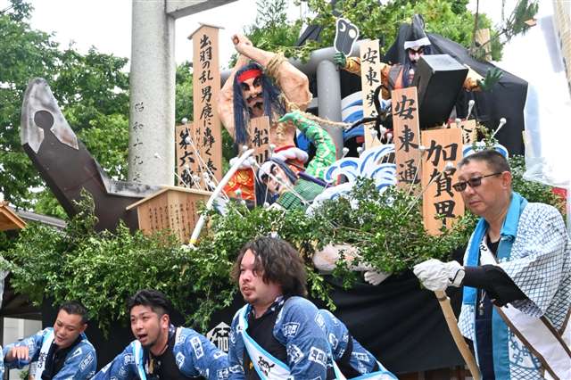 Tsuchizaki Minato Hikiyama Festival
