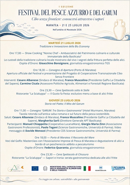 Festival del pesce azzurro e del garum