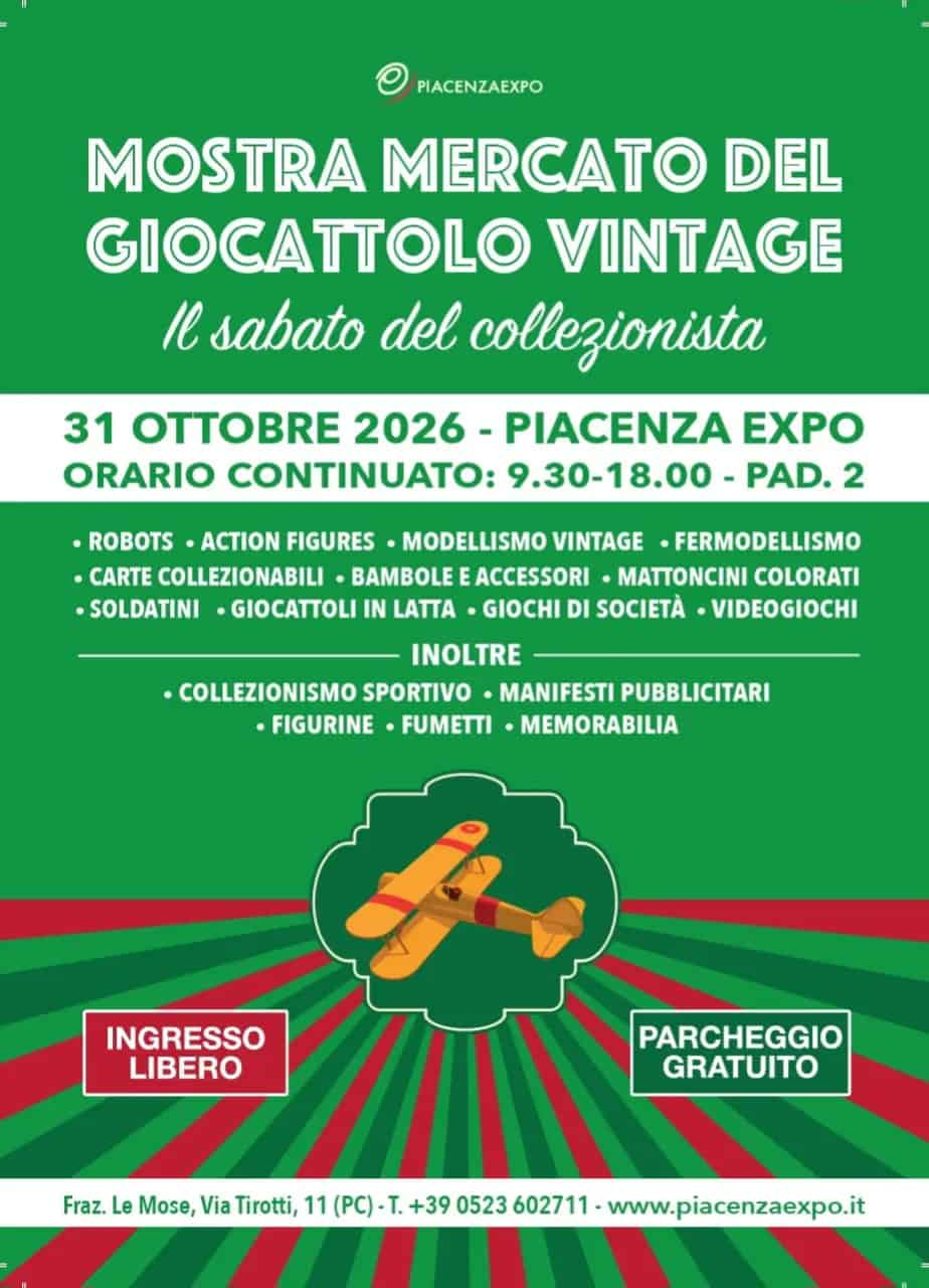 Mostra Mercato del Giocattolo Vintage – Il sabato del collezionista