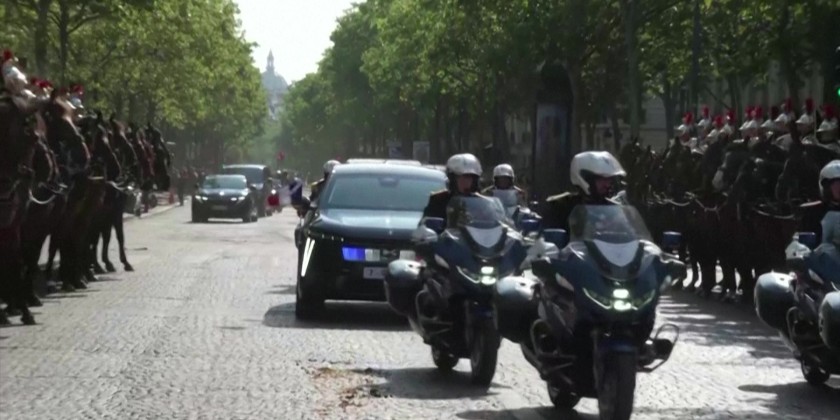 French National Day military parade