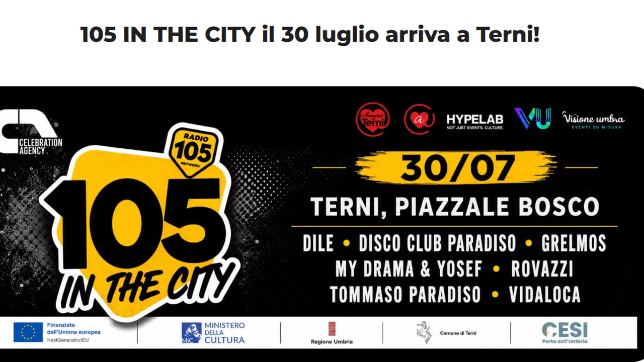 Radio 105 in the City