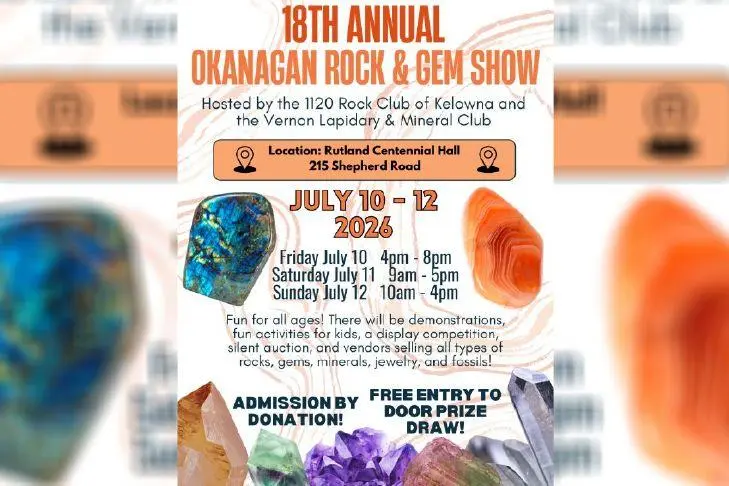 Okanagan Rock and Gem Show