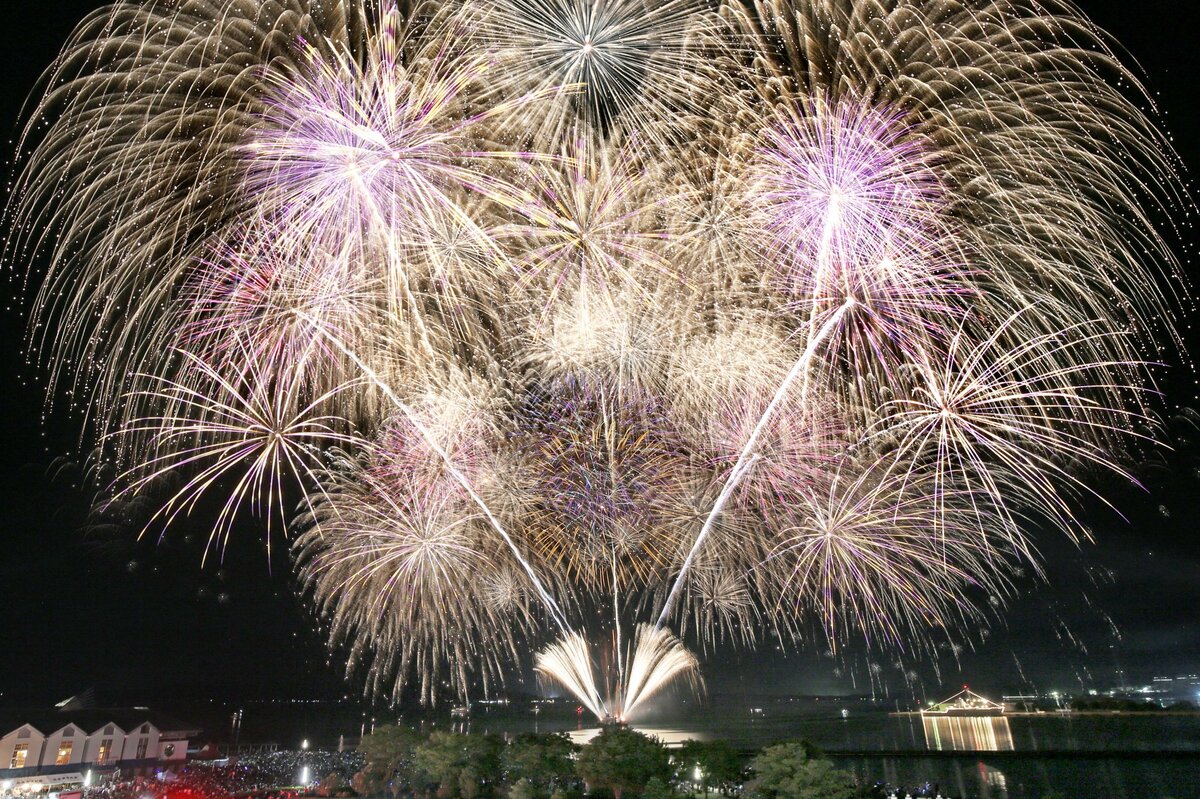 第85回七尾港まつり (北國花火七尾大会)