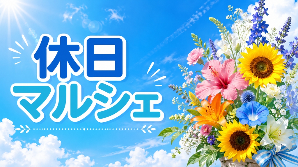第1回休日マルシェ