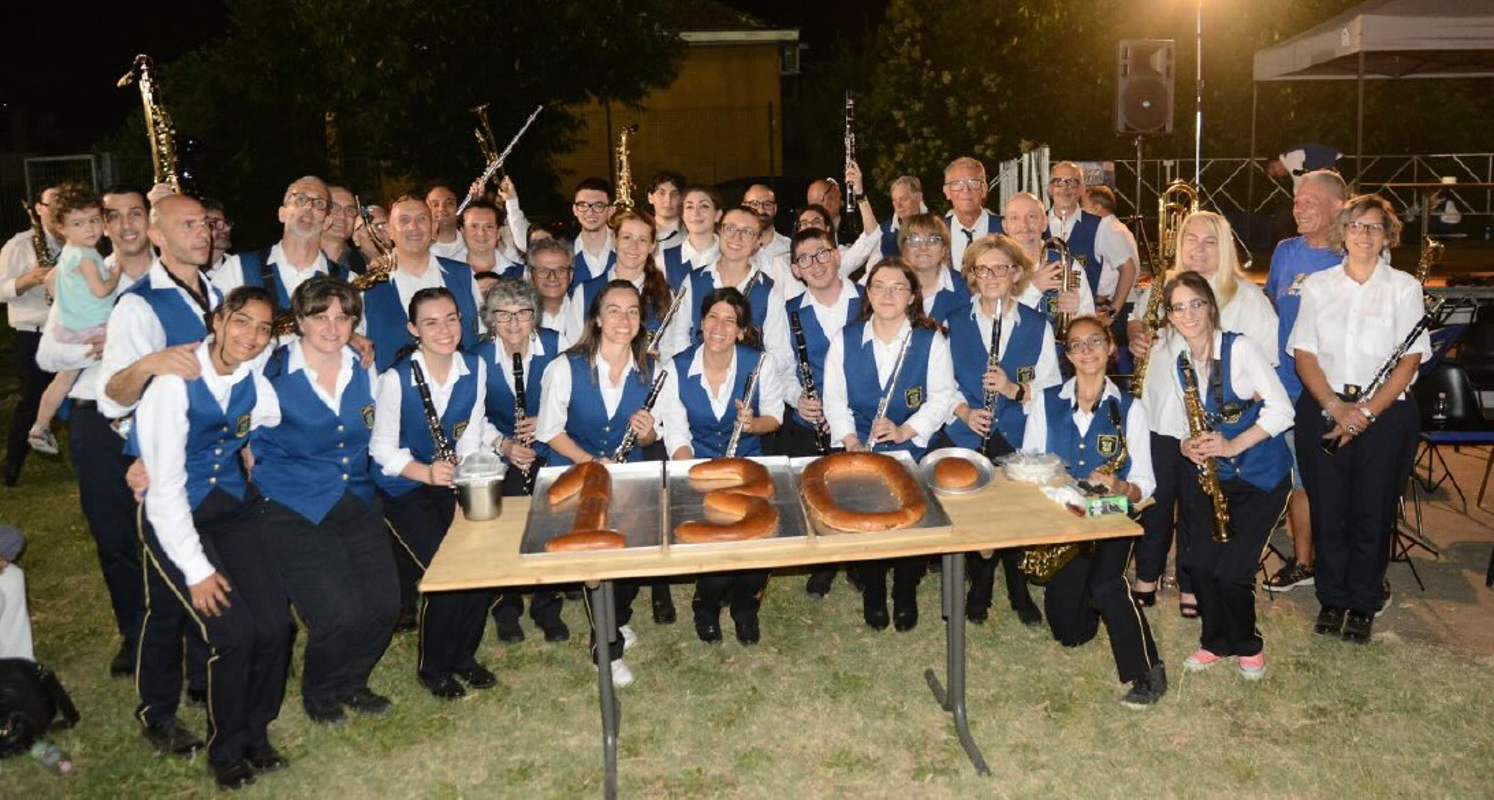 Festa per i 130 anni del corpo bandistico San Pietro