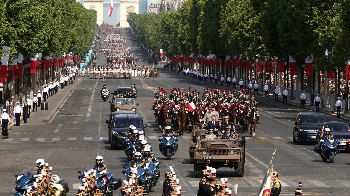 Défilé du 14-Juillet à Paris
