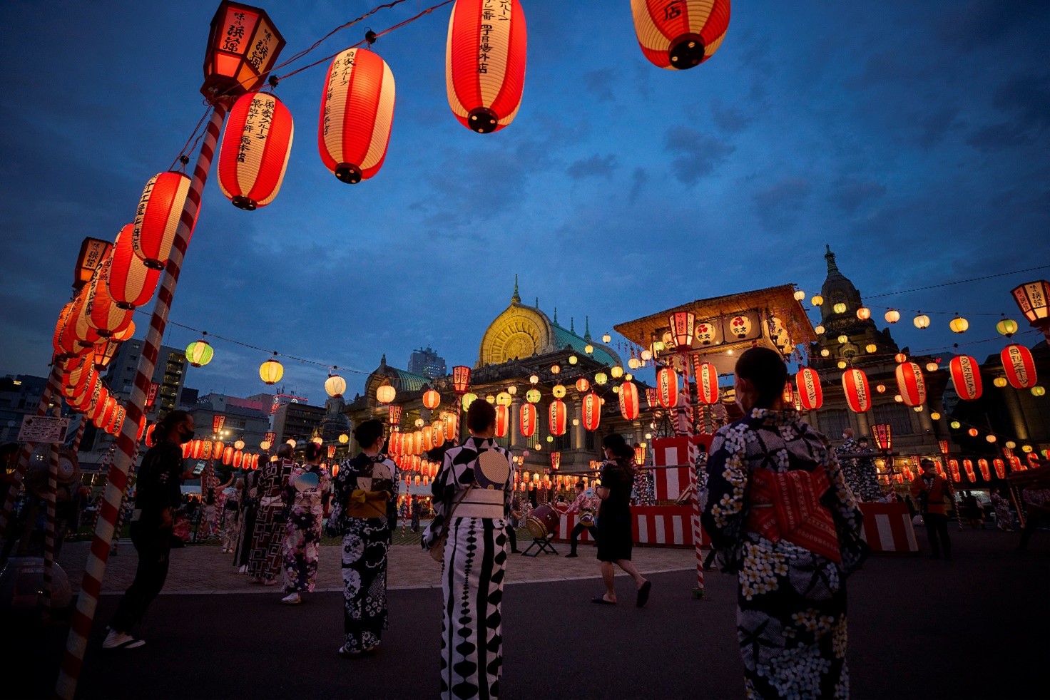 Tsukiji Honganji Bon Dance Festival