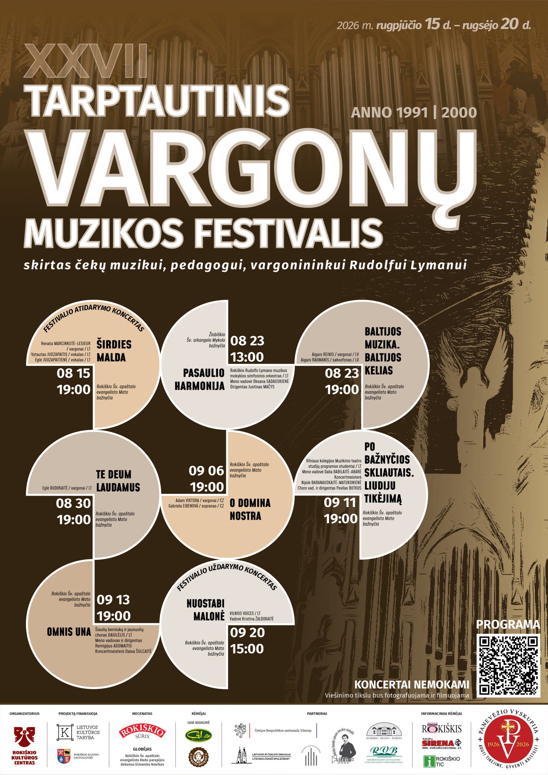 XXVII tarptautinis vargonų muzikos festivalis