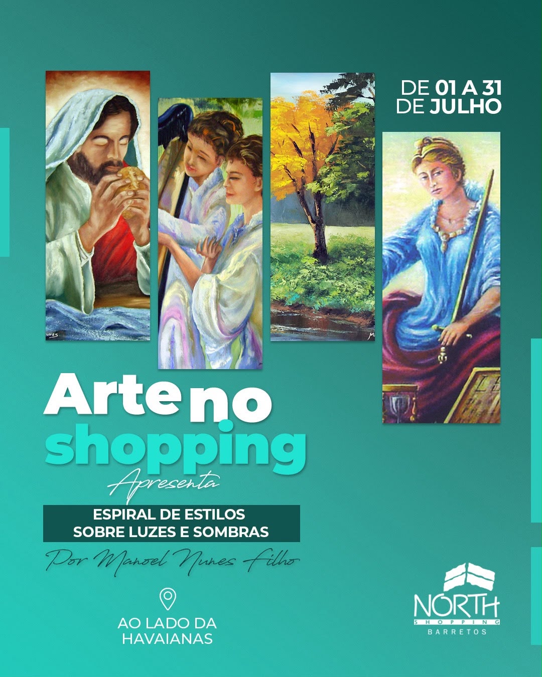 Espiral de Estilos sobre Luzes e Sombras