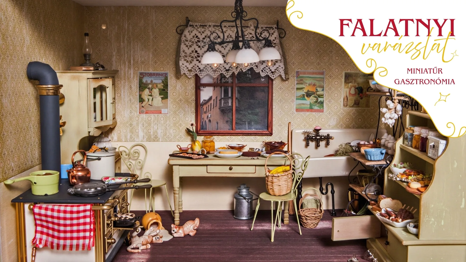 Falatnyi varázslat – miniatűr gasztronómia időszaki kiállítás