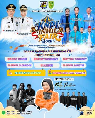 KNPI Inhil Fair 2026