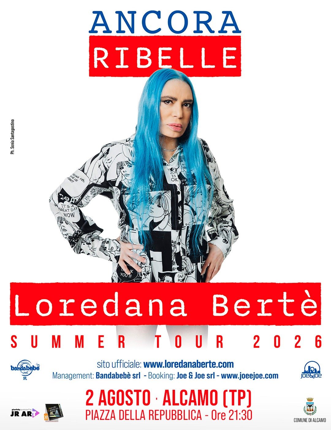 Loredana Bertè - Ancora Ribelle Summer Tour 2026