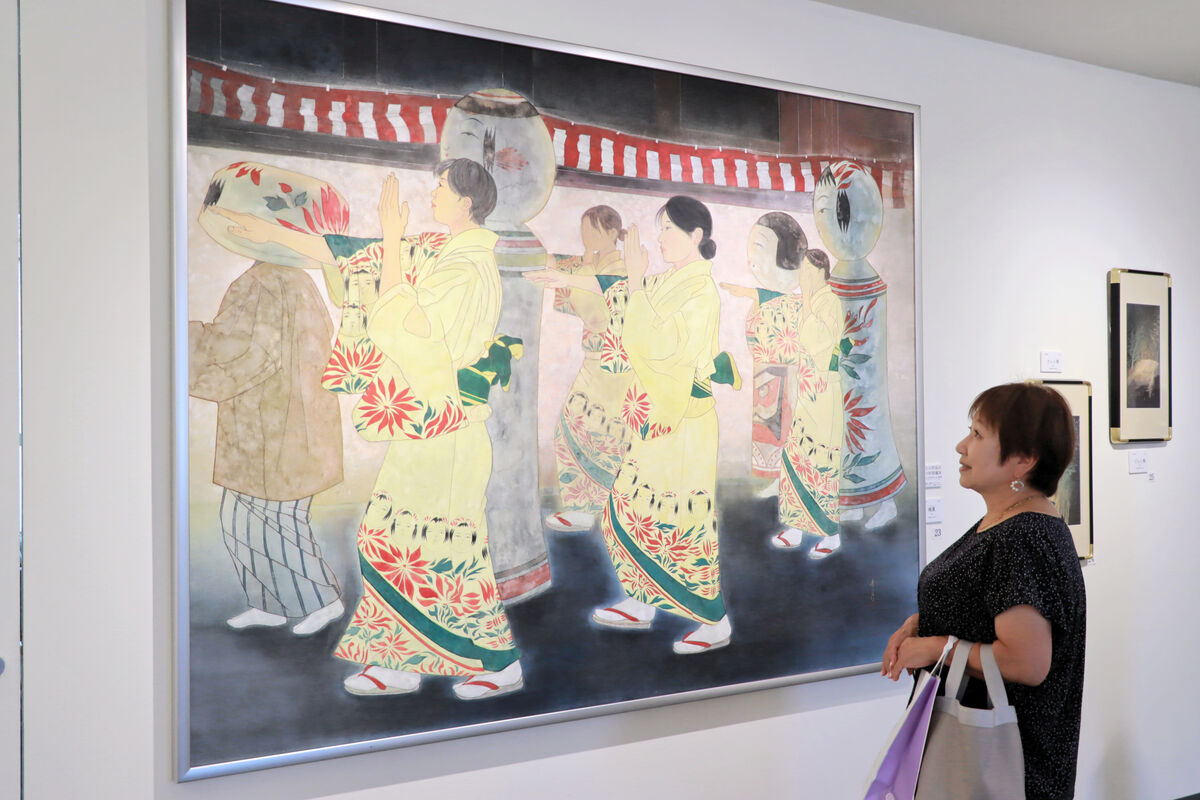 川村香月個展「日々、描―ひび、えがく―」