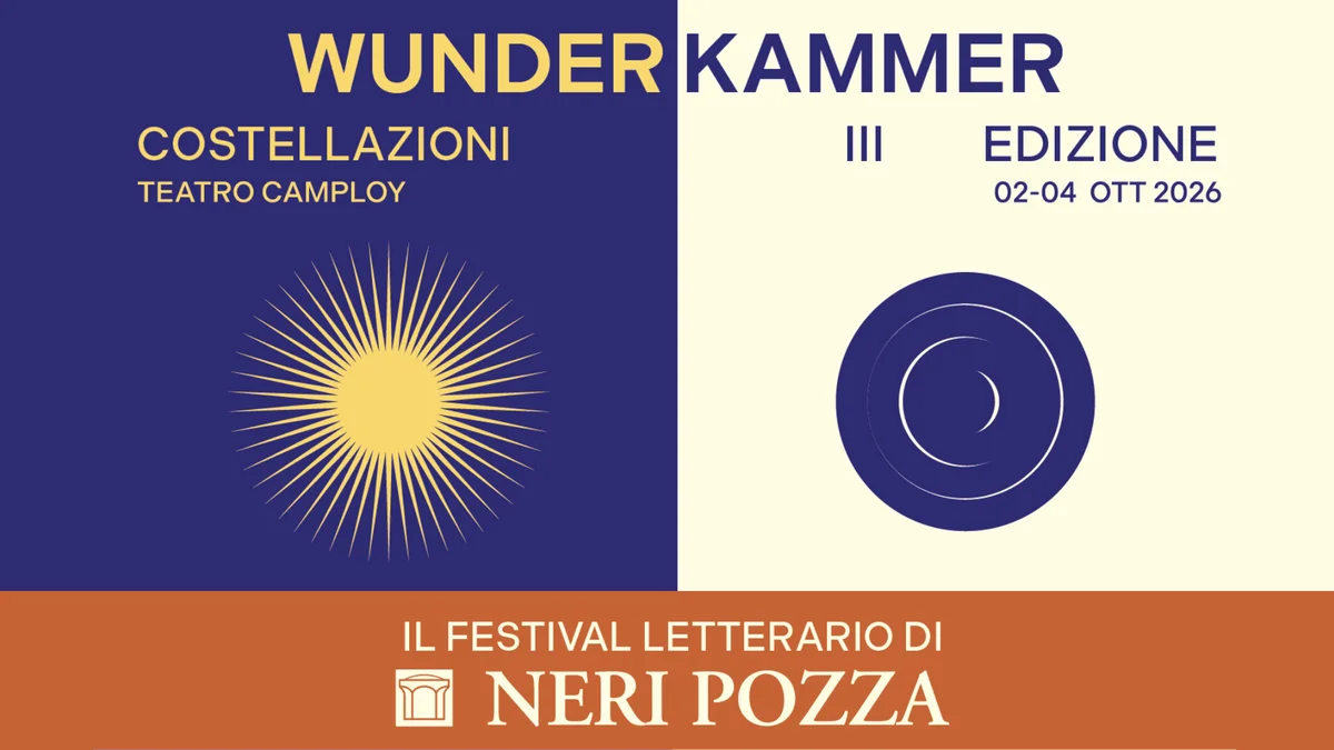 Wunderkammer, il festival di Neri Pozza