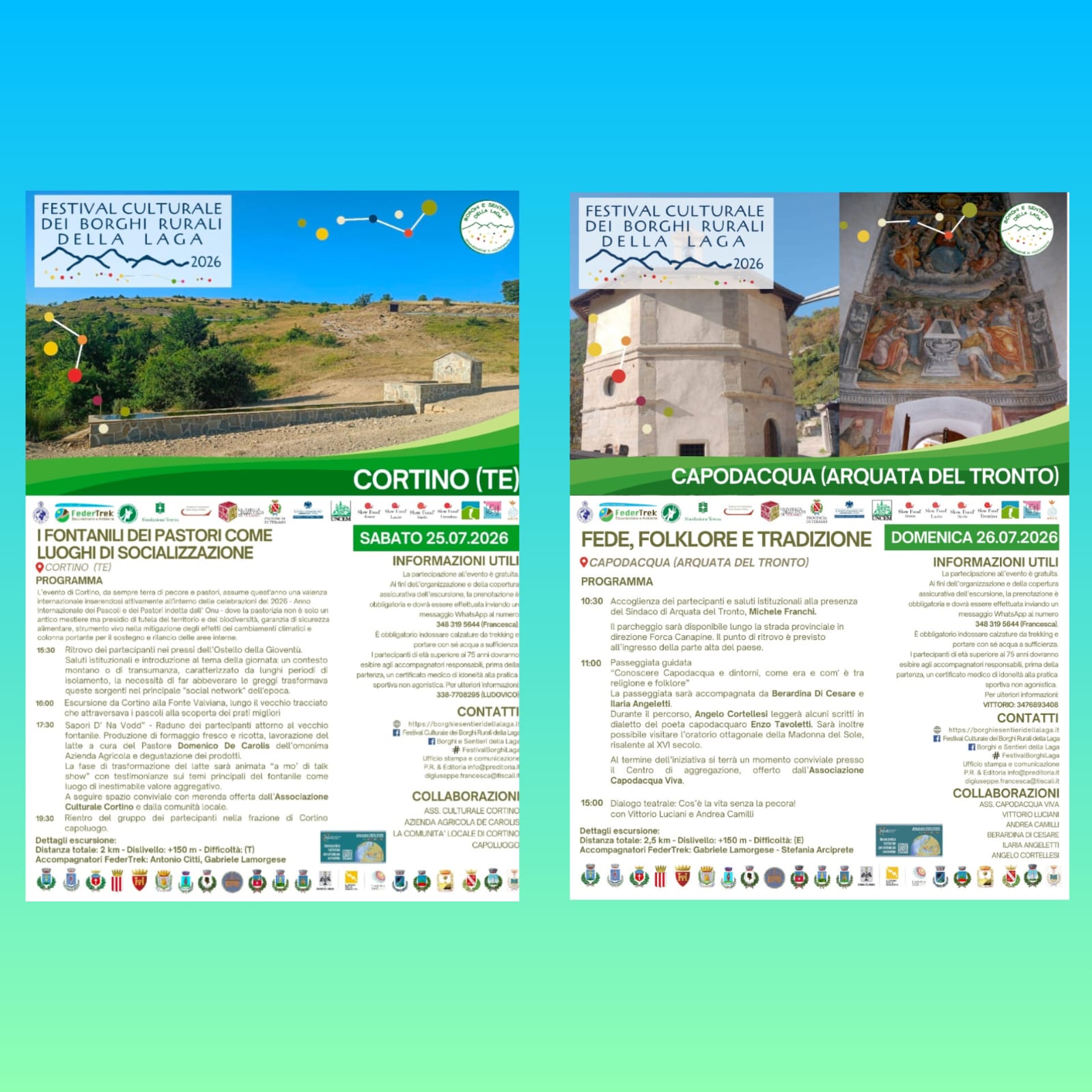 Festival Culturale dei Borghi Rurali della Laga