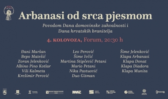 Arbanasi od srca pjesmom