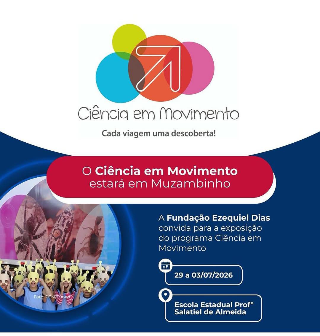 Exposição Ciência em Movimento