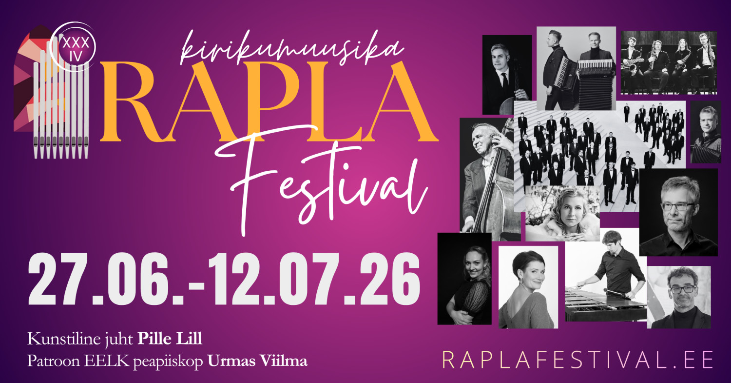 XXXIV Rapla Kirikumuusika Festival 2026