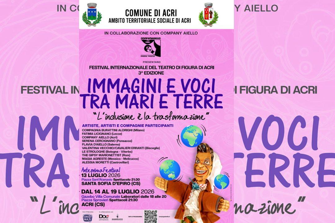 Festival Internazionale del Teatro di Figura "Immagini e Voci tra Mari e Terre"