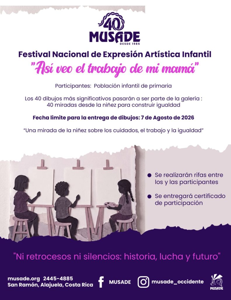 Festival Nacional de Expresión Artística Infantil "Así veo el trabajo de mi mamá"