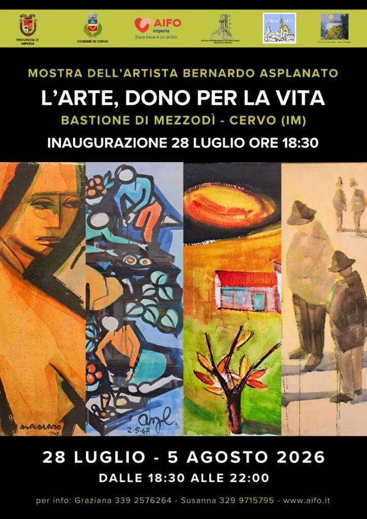 “L’arte, dono per la vita”