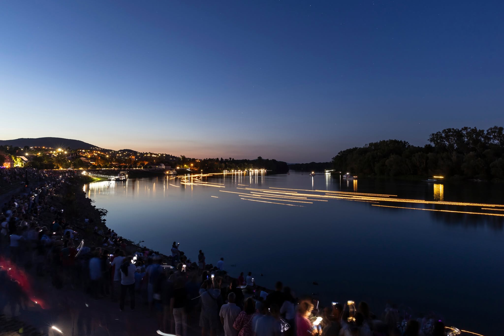 Szentendre Candle Floating Festival