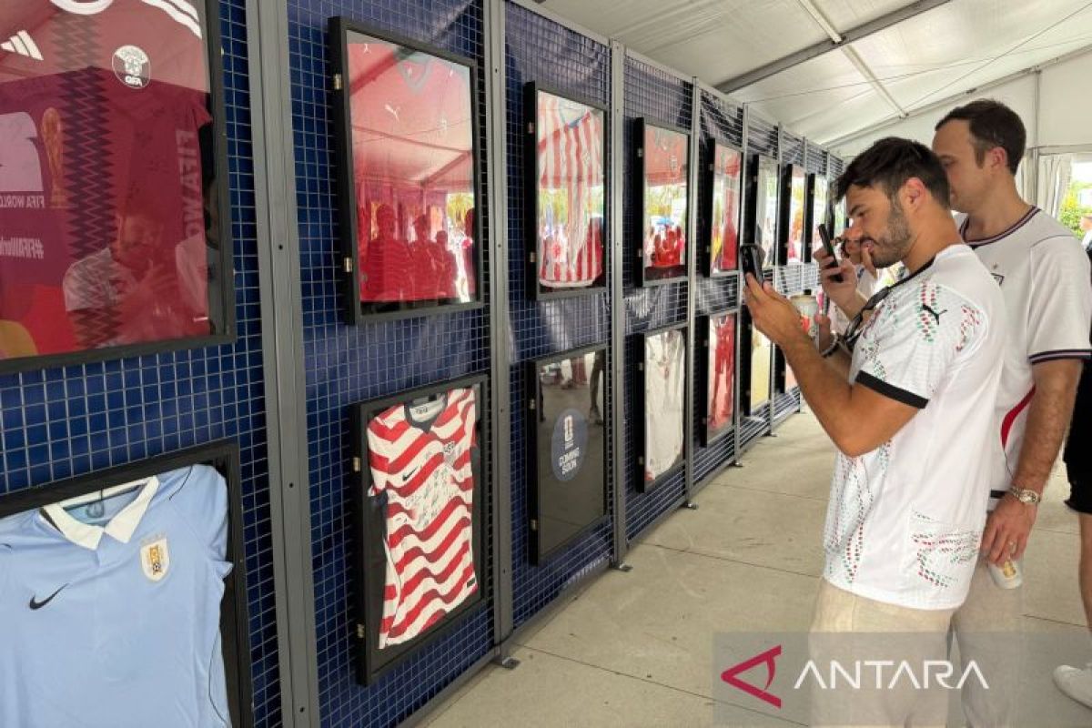 Pameran Memorabilia Jersey Piala Dunia 2026