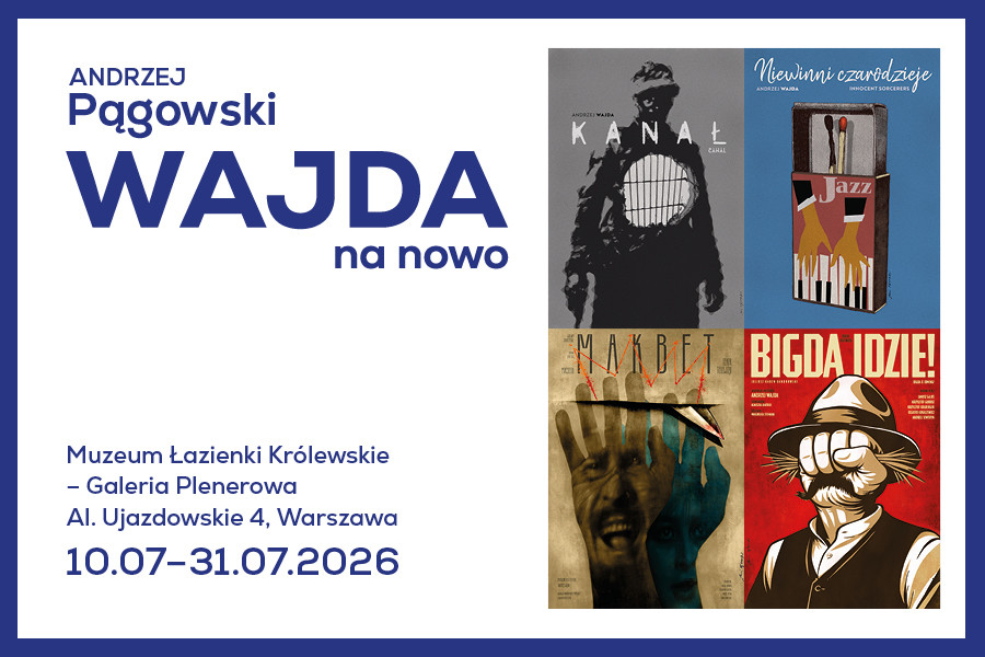 „WAJDA na nowo” – wystawa plakatów Andrzeja Pągowskiego
