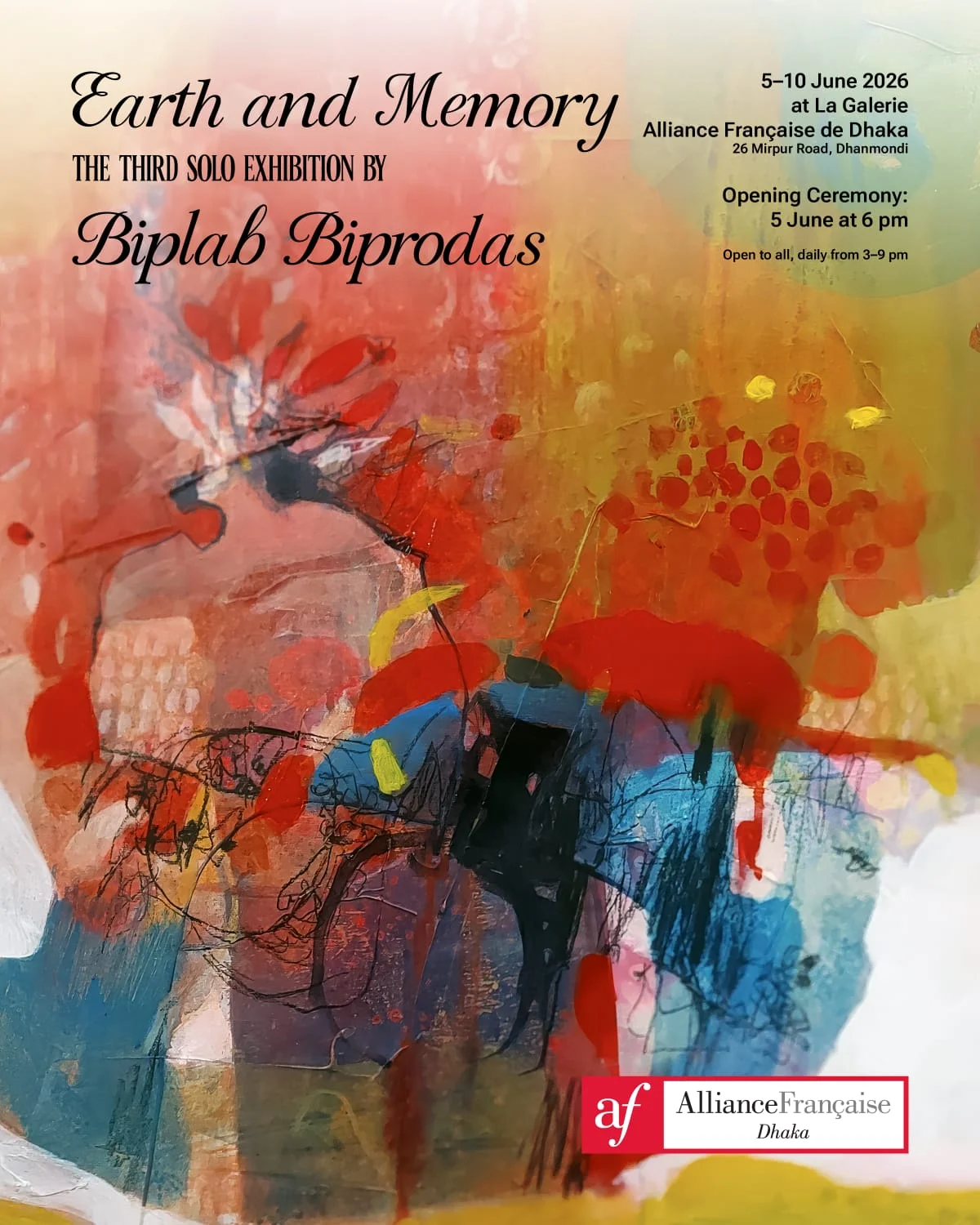 EARTH & MEMORY - A Solo Exhibition by Biplab Biprodas