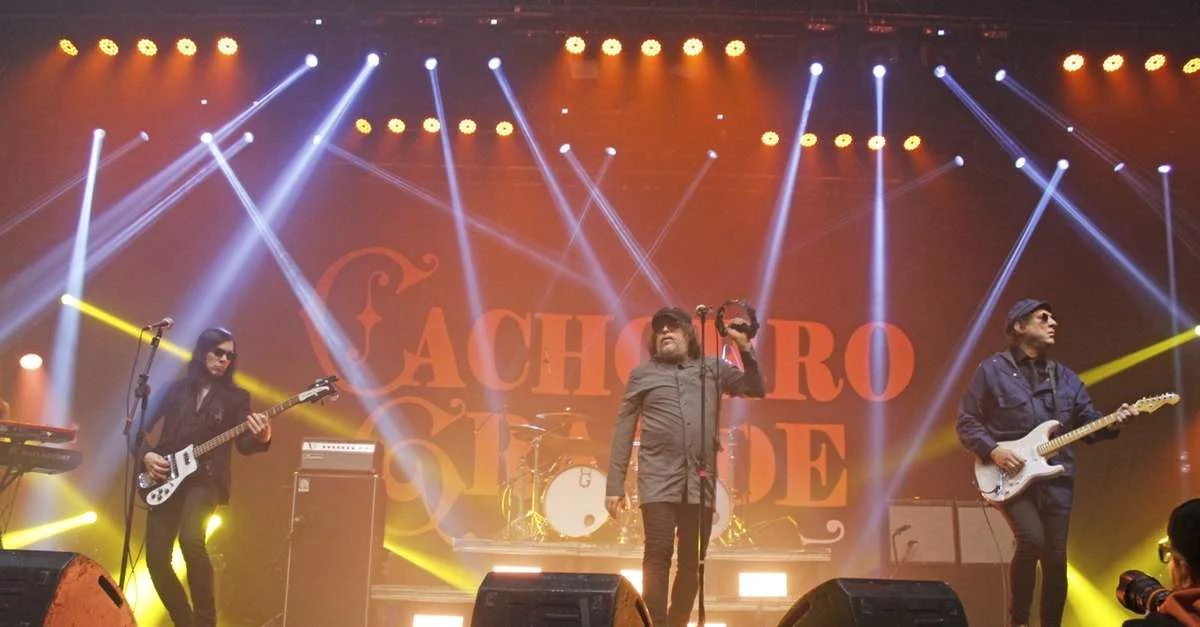 Show da banda Cachorro Grande