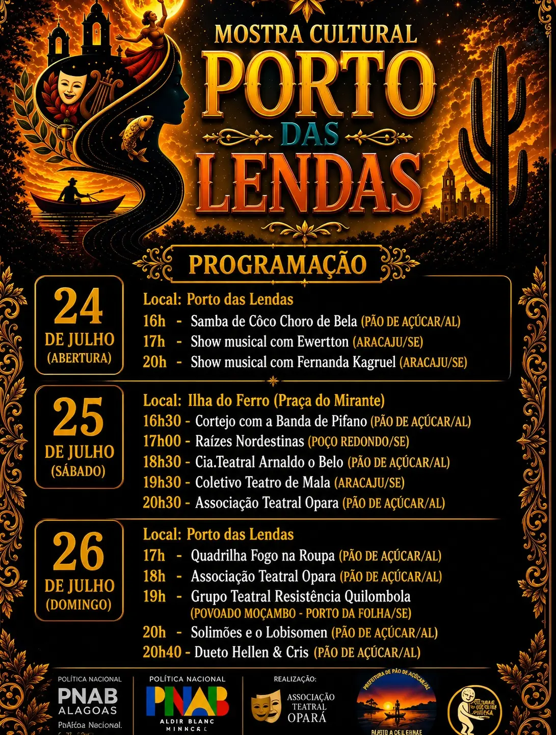 I Mostra Cultural Porto das Lendas
