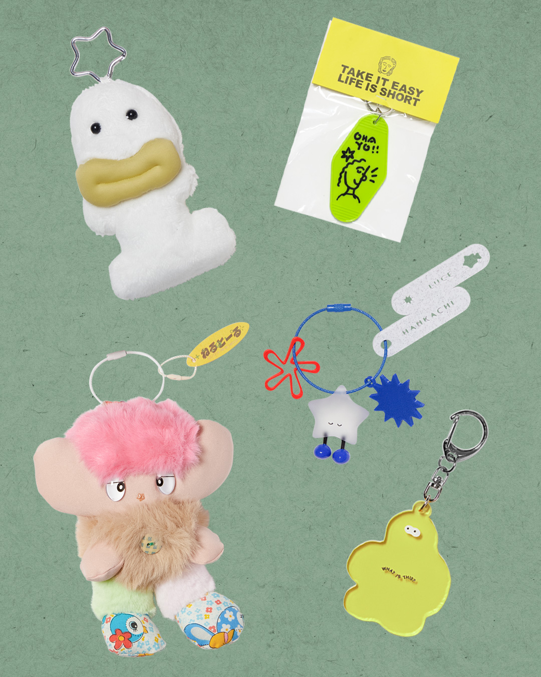 ラッkeychain展5(TM)