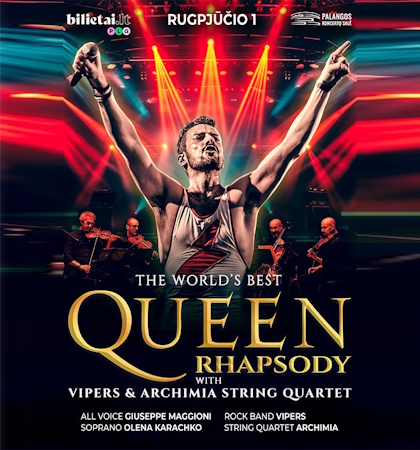 Queen Show by Vipers & Archimia String Quartet