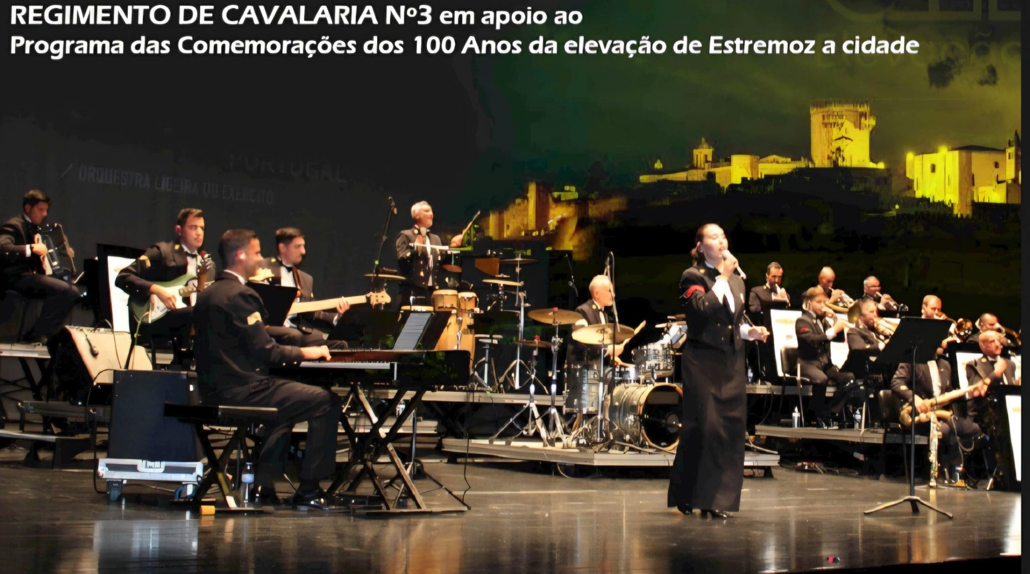 Concerto da Orquestra Ligeira do Exército - Comemorações dos 100 anos da cidade de Estremoz