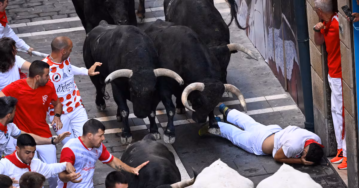 running of the bulls festival